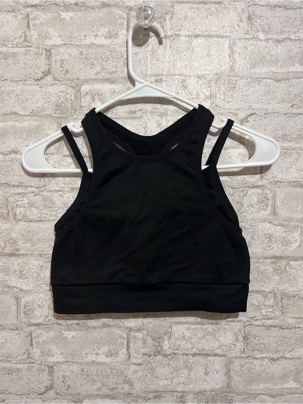 JoyLab Black High-Neck Sports Bra